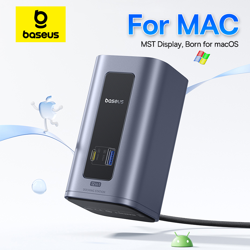 Док-станция Baseus 12-в-1 для Mac