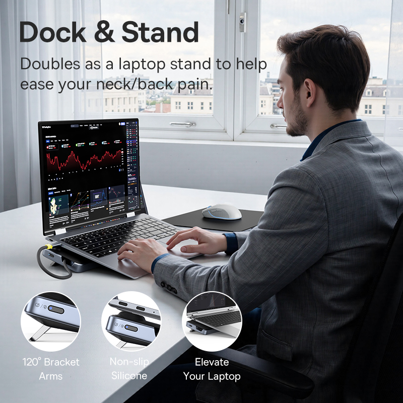 USB-C концентратор Baseus EH3 12-в-1