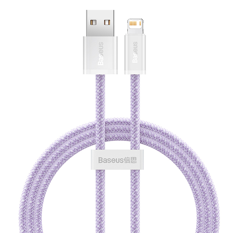USB-кабель Baseus для быстрой зарядки iPhone и передачи данных.