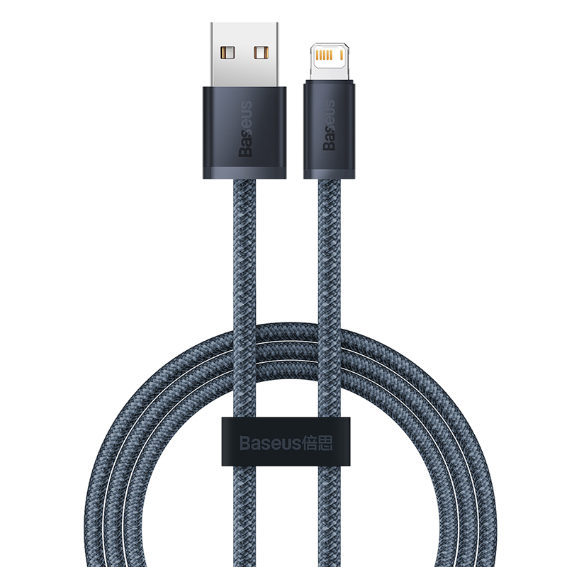 USB-кабель Baseus для быстрой зарядки iPhone и передачи данных.